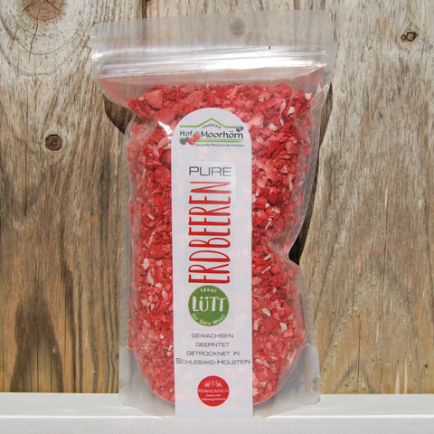 Pure Lütt Erdbeeren - gefriergetrocknet