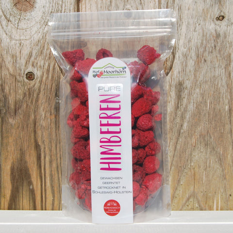 Pure Himbeeren - gefriergetrocknet
