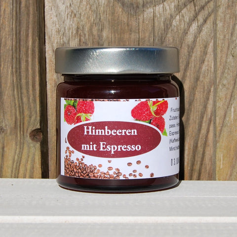 Himbeer - Espresso Fruchtaufstrich