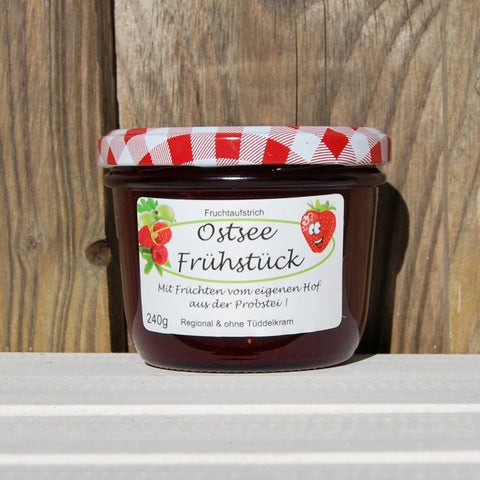 Ostsee - Frühstück Fruchtaufstrich