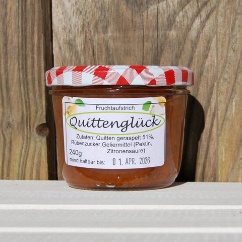 Quittenglück Fruchtaufstrich