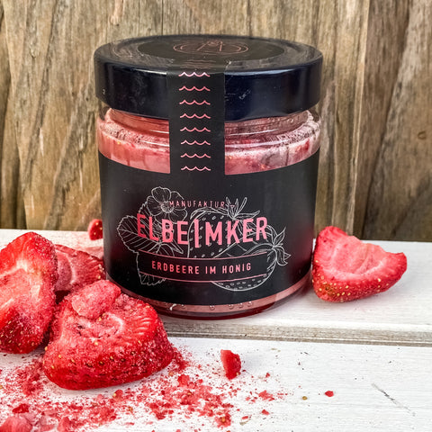 Erdbeere in Honig