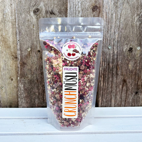 Schoko Crunch Müsli Himbeere/Sauerkirsche